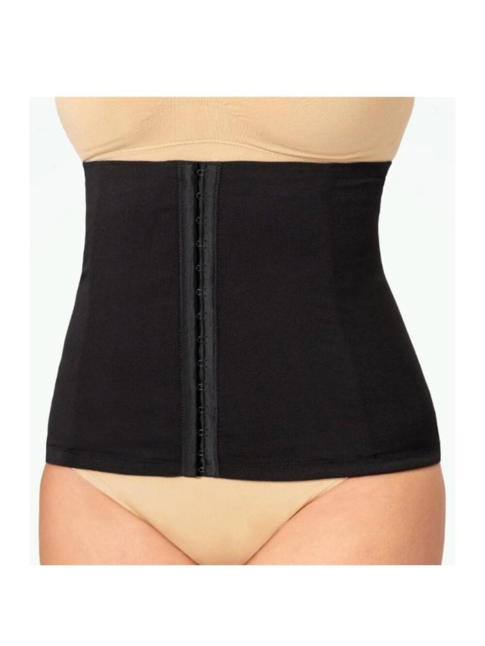 Empetua Smooth Waist Trainer Black 3XL Nylon Blend Compression Shapewear